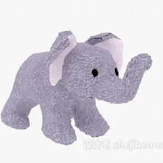 儿童动物玩具大象3d模型下载