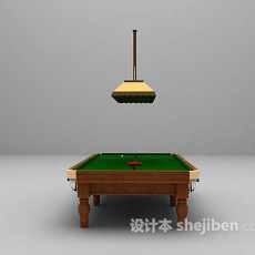 桌球台3d模型下载