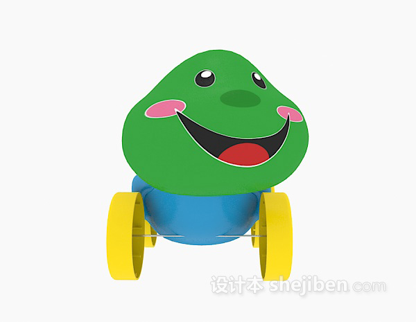 现代风格乌龟玩具3d模型下载