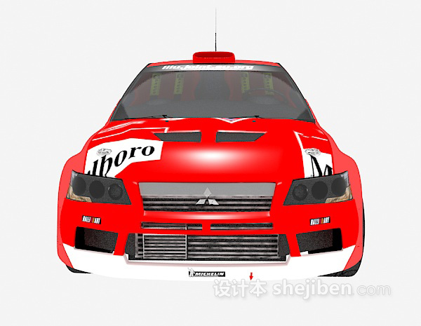 赛车跑车模型3d模型下载