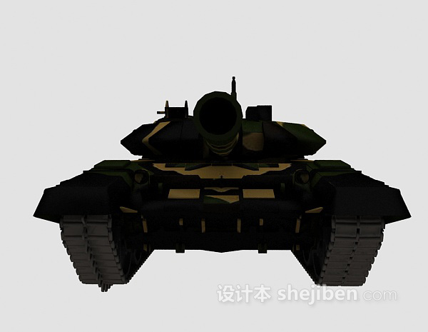 军事坦克3d模型模型下载