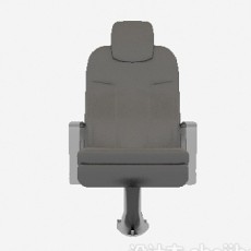 汽车座椅带扶手3d模型下载