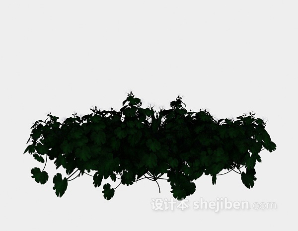 绿色植物 3d植物模型下载