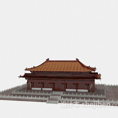 古建宫殿3d模型下载