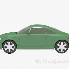 绿色的车辆3d模型下载
