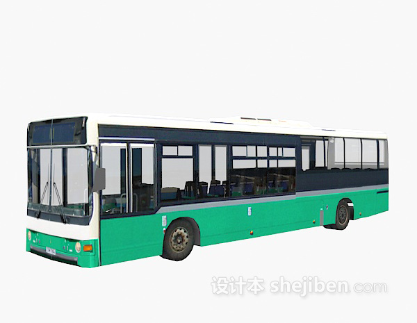 设计本公交车车3d模型下载