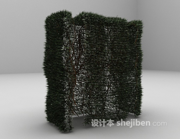 设计本草甸植物3d模型下载