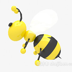 儿童动物玩具大黄蜂3d模型下载