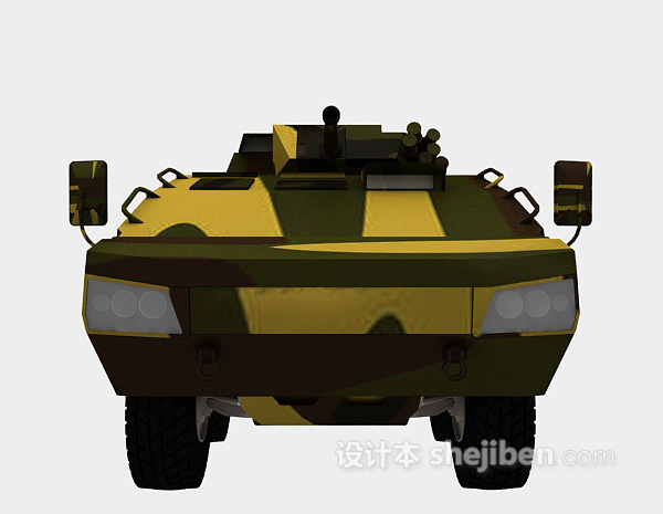 军事装备坦克3d模型下载