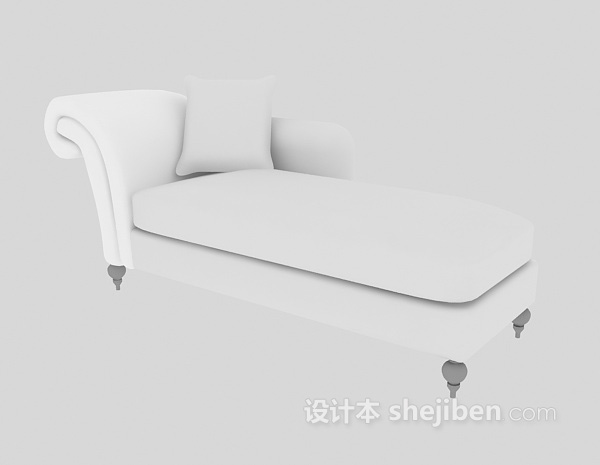沙发床3d模型下载