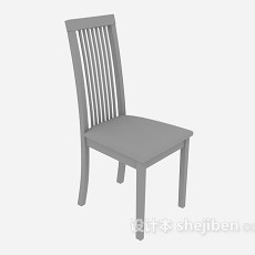 木质椅子3d模型下载