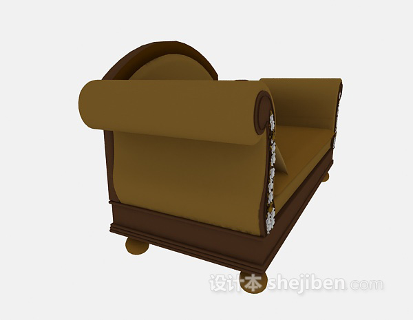 欧式沙发模型3d下载