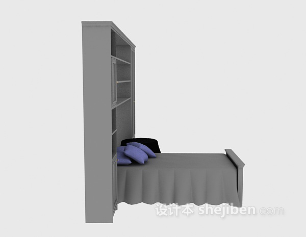 儿童床3d模型下载