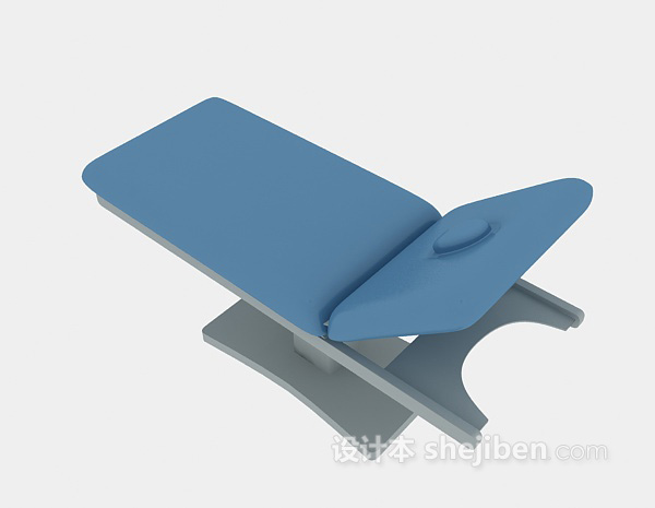 躺椅免费3d模型下载