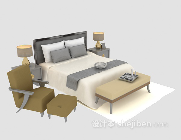 床具3d模型推荐
