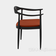 木椅3d模型下载