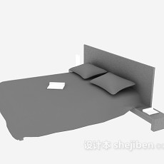 矮床3d模型下载