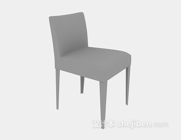 实木椅子3d模型下载