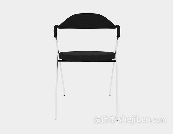 现代风格高脚会议椅3d模型下载