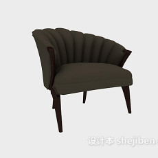 欧式沙发软椅3d模型下载