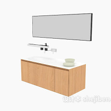 浴室 洗面盆3d模型下载