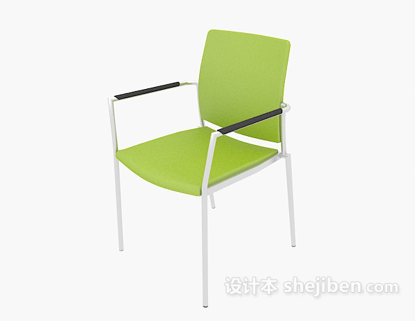 现代绿色椅子