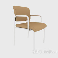 现代风格扶手休闲椅3d模型下载