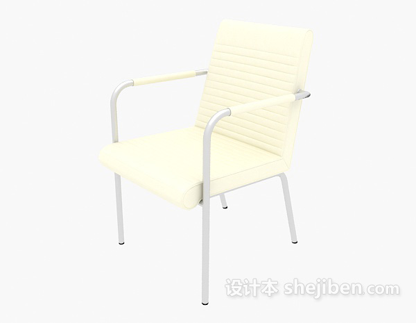 现代扶手椅3d模型下载