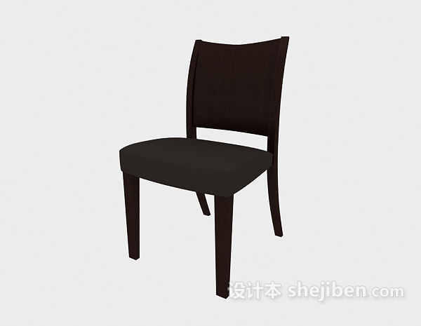 现代风格简约实木餐椅