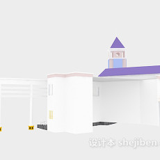 别墅建筑3d模型下载