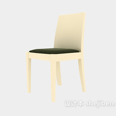 现代餐椅3d模型下载
