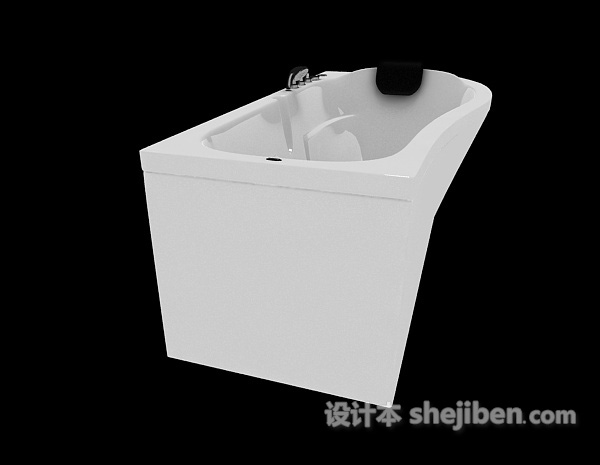 家居浴缸3d模型下载