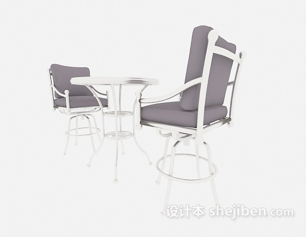 现代风格休闲桌椅