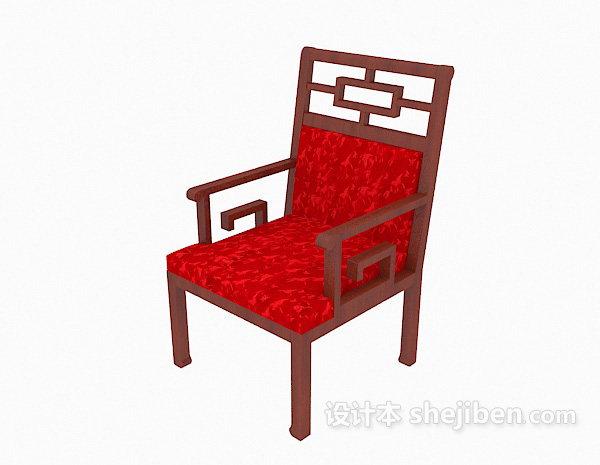 中式家居扶手椅