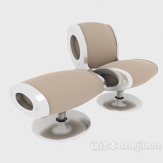 时尚休闲椅凳3d模型下载
