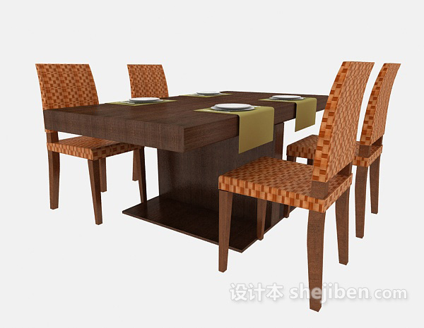 新中式餐桌餐椅