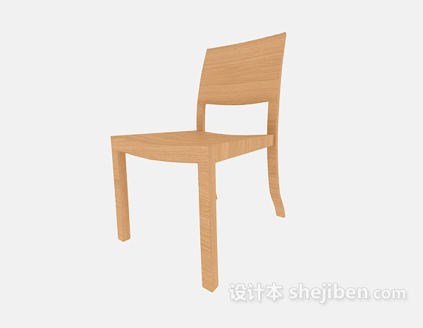 现代简约实木餐椅