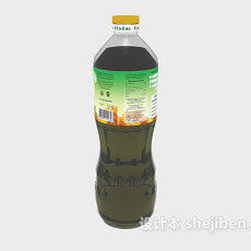 瓶装饮料3d模型下载