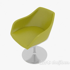 绿色休闲椅3d模型下载