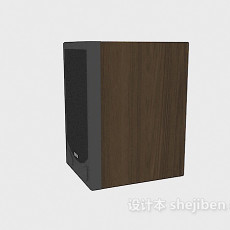 小型家具音箱3d模型下载