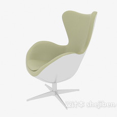 现代天鹅椅3d模型下载