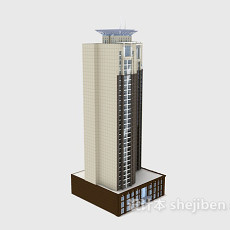 大楼建筑3d模型下载