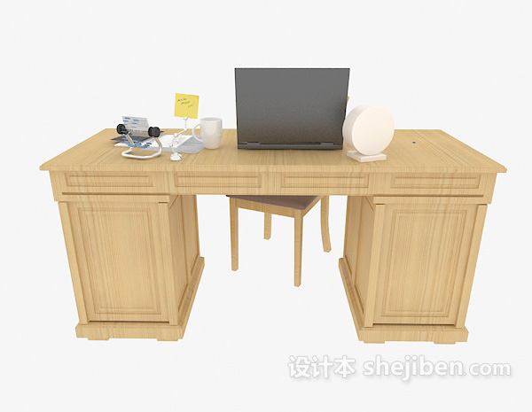 欧式家居实木书桌