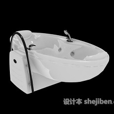 陶瓷洗面盆3d模型下载