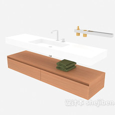 卫浴 陶瓷盆3d模型下载