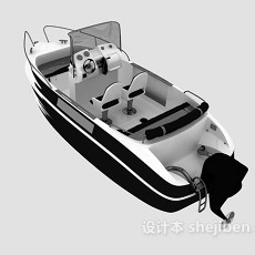 游艇交通设施3d模型下载
