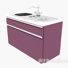 厨卫洗面盆3d模型下载