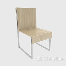 简约会议椅3d模型下载