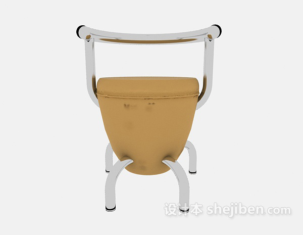 现代风格时尚个性休闲椅3d模型下载