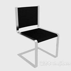 现代简约风格餐椅3d模型下载